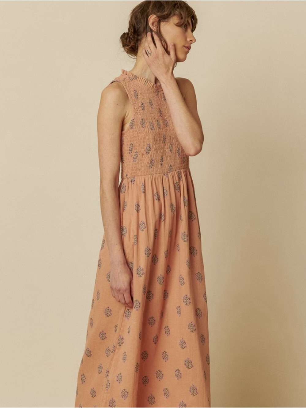 Indi & Cold Elastic Waist Dress | Melocoton Dress Size M